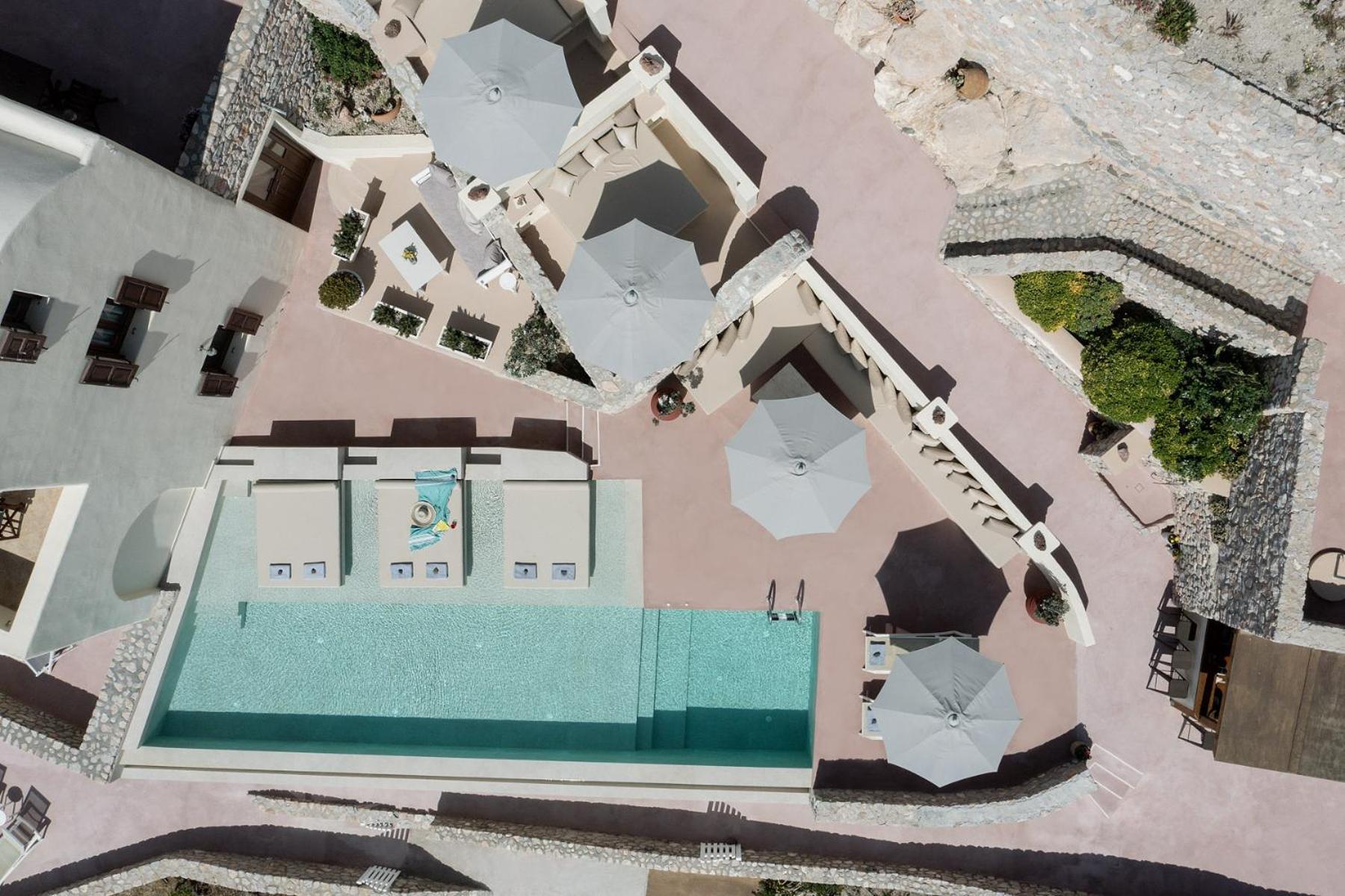 Zatrikion Santorini Villas Pyrgos Kallistis ภายนอก รูปภาพ